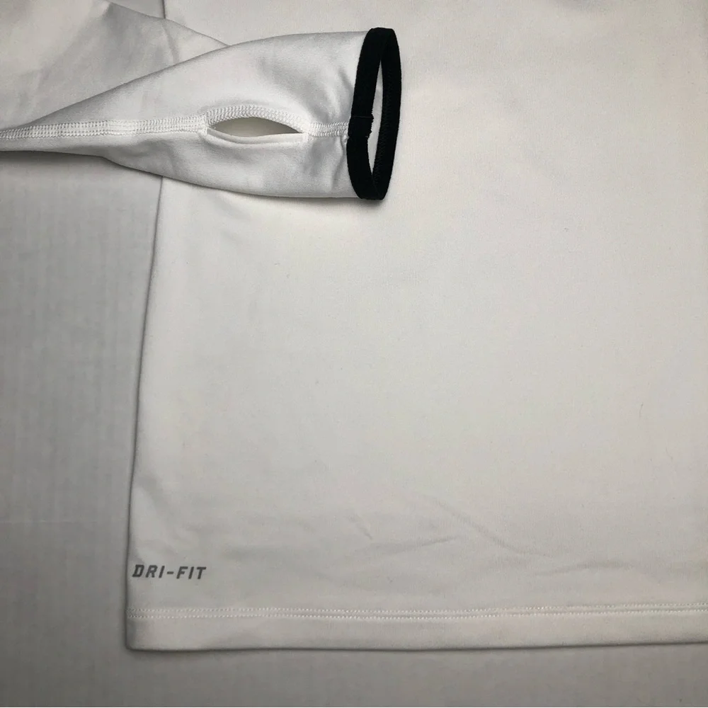 Nike Pro Girl’s Crew Neck Dri-Fit Therma Long Sleeve Shirt - Picture 2 of 5